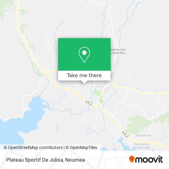 Plateau Sportif De Julisa map