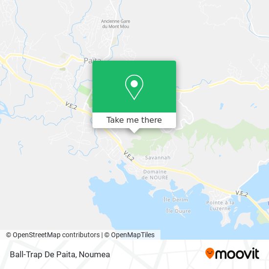 Ball-Trap De Paita map