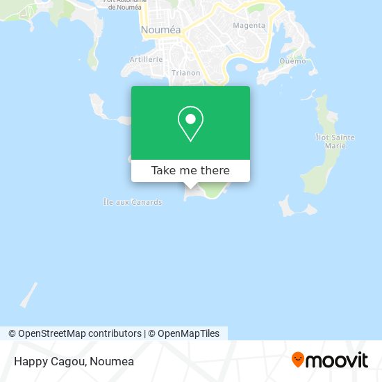 Happy Cagou map