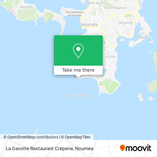 La Gavotte Restaurant Crêperie map