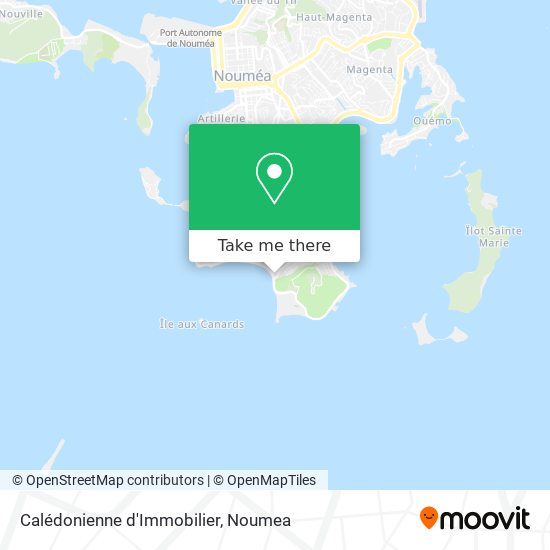 Calédonienne d'Immobilier map
