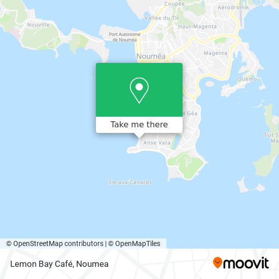 Lemon Bay Café map