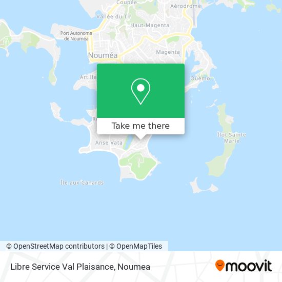 Libre Service Val Plaisance map