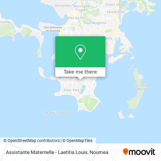 Assistante Maternelle - Laetitia Louis map