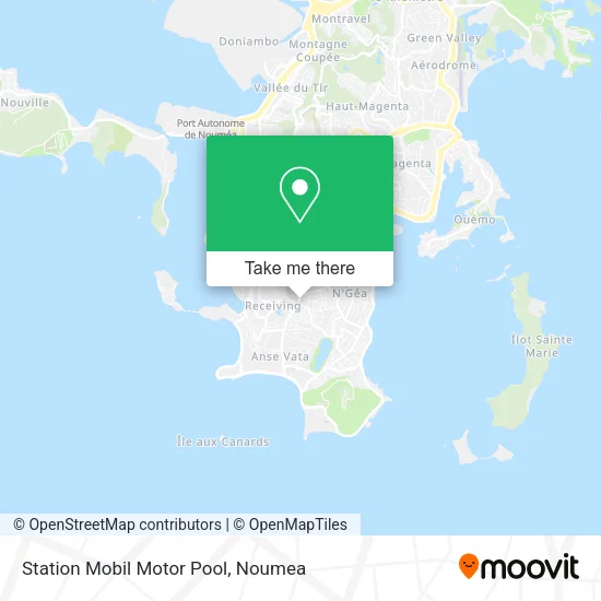 Station Mobil Motor Pool map