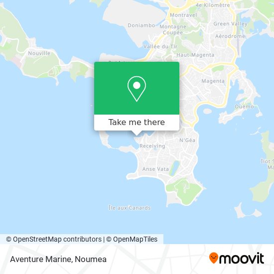 Aventure Marine map