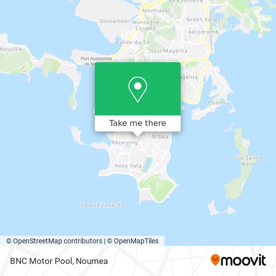 BNC Motor Pool map