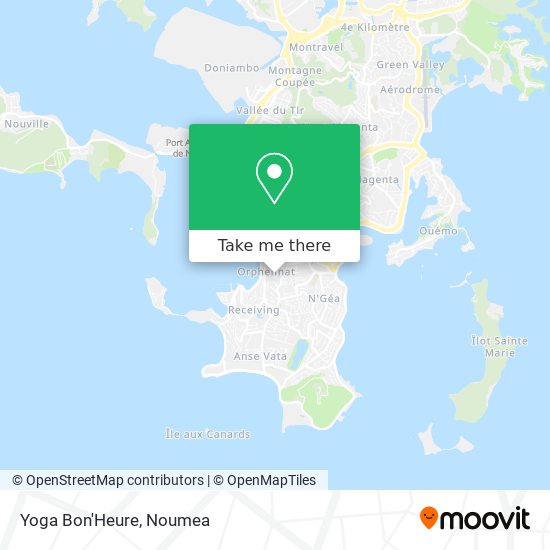 Yoga Bon'Heure map