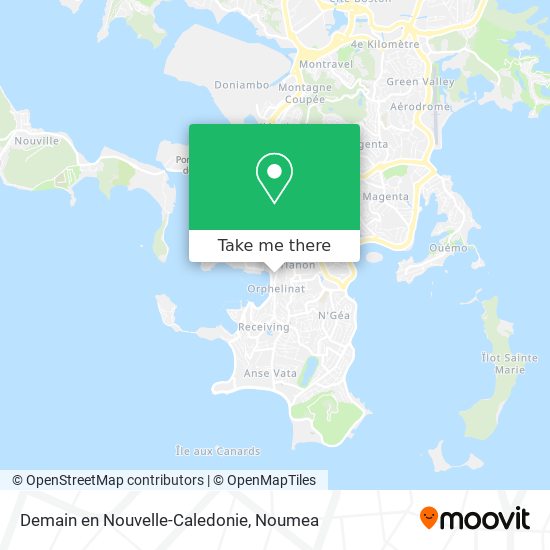 Demain en Nouvelle-Caledonie map