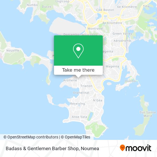 Badass & Gentlemen Barber Shop map