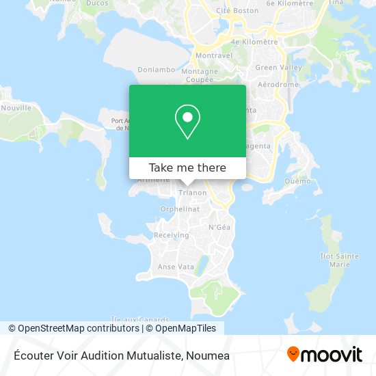 Écouter Voir Audition Mutualiste map