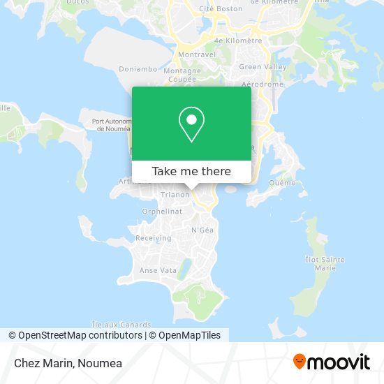 Chez Marin map