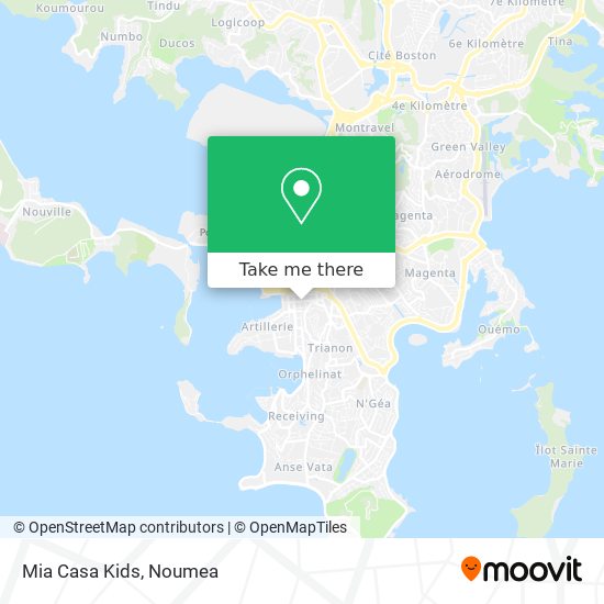 Mia Casa Kids map