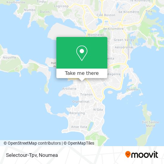Selectour-Tpv map