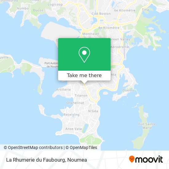 La Rhumerie du Faubourg map