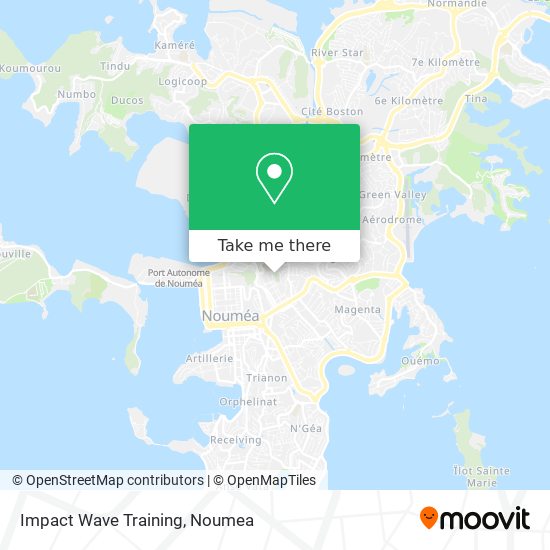 Impact Wave Training map