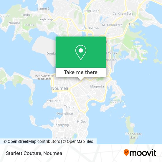 Starlett Couture map