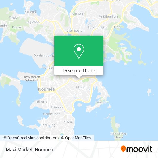 Maxi Market map