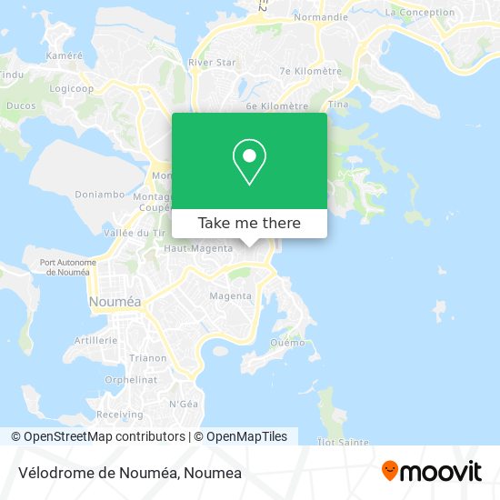 Vélodrome de Nouméa map