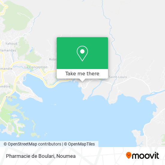 Pharmacie de Boulari map