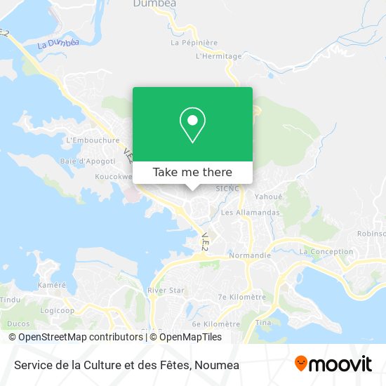 Service de la Culture et des Fêtes map