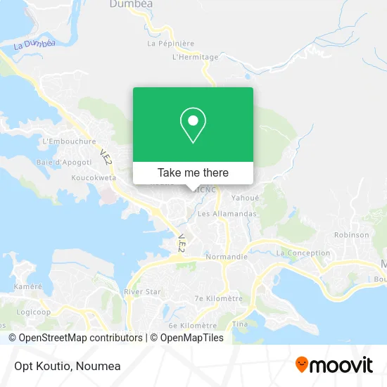 Opt Koutio map
