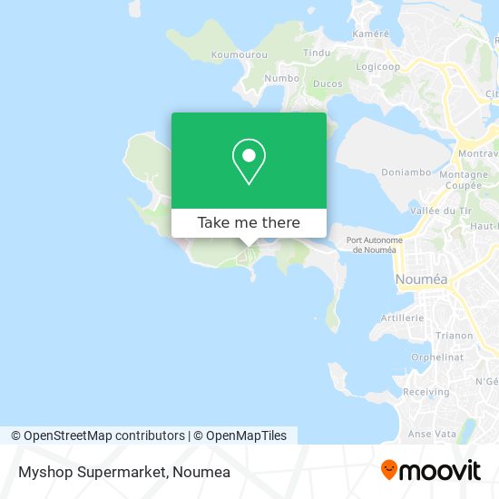 Myshop Supermarket map