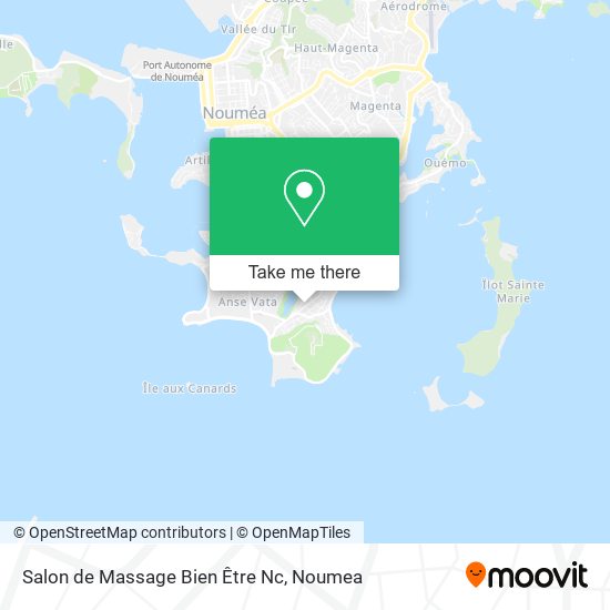 Salon de Massage Bien Être Nc map