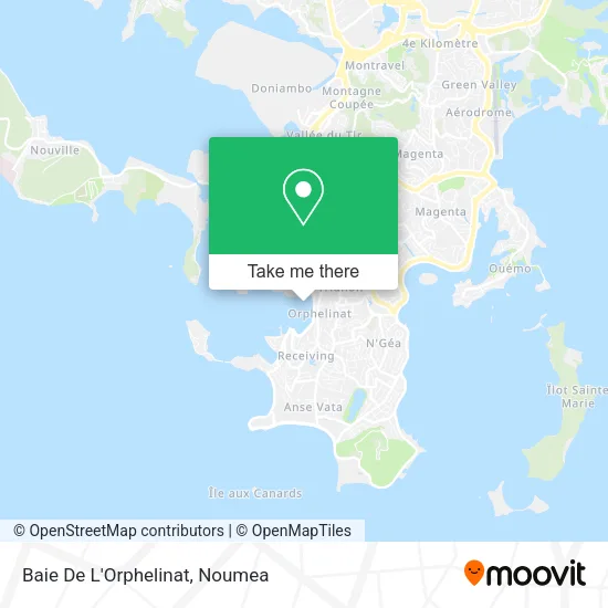 Baie De L'Orphelinat map