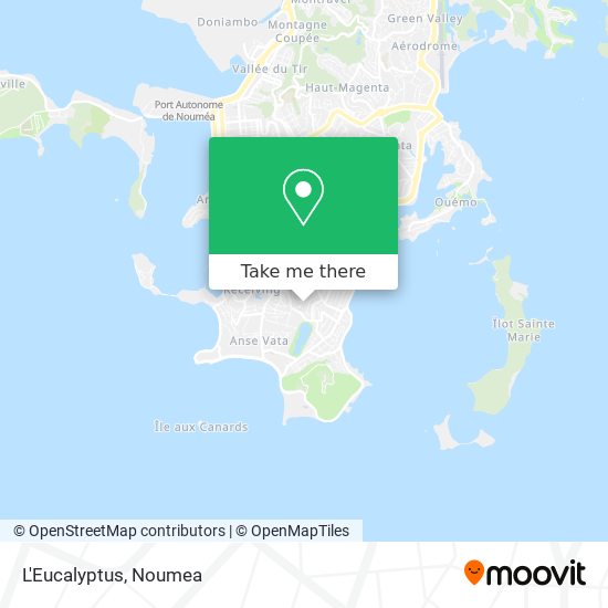 L'Eucalyptus map