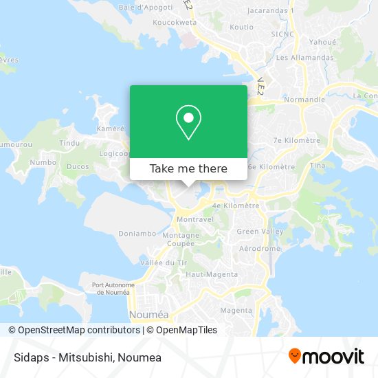 Sidaps - Mitsubishi map