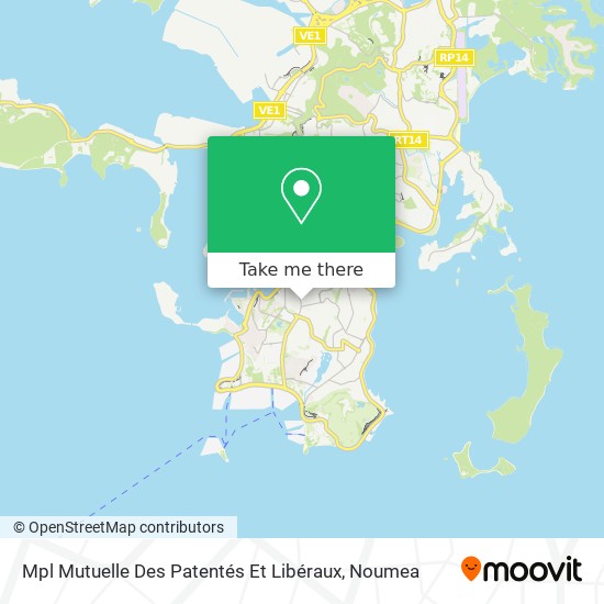 Mpl Mutuelle Des Patentés Et Libéraux map