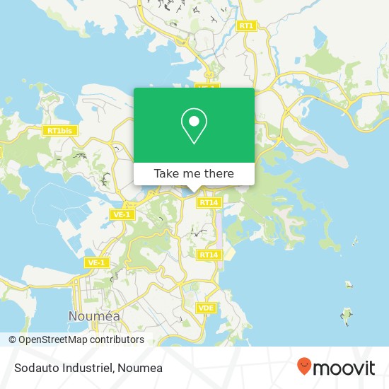 Sodauto Industriel map