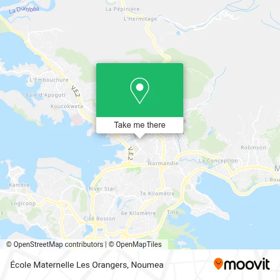 École Maternelle Les Orangers map