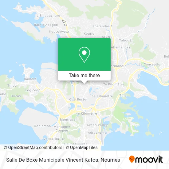 Salle De Boxe Municipale Vincent Kafoa map