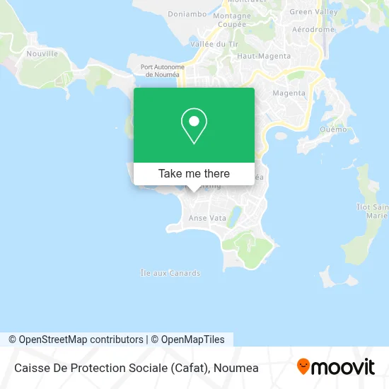 Caisse De Protection Sociale (Cafat) map