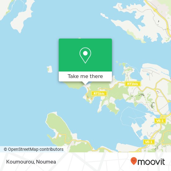 Koumourou map