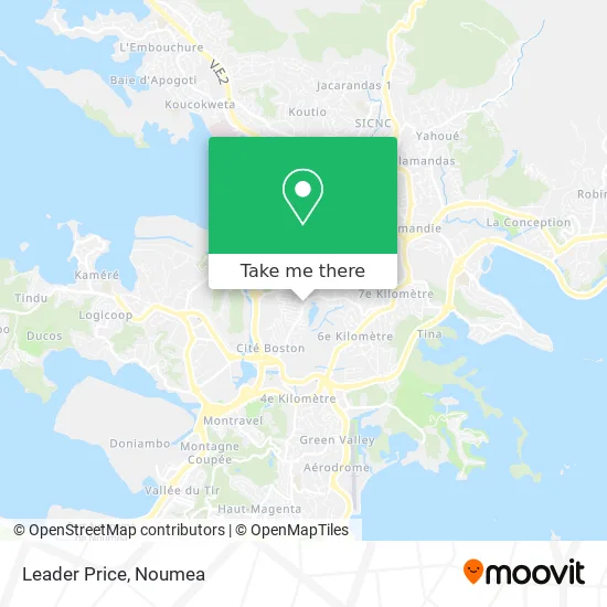 Leader Price map