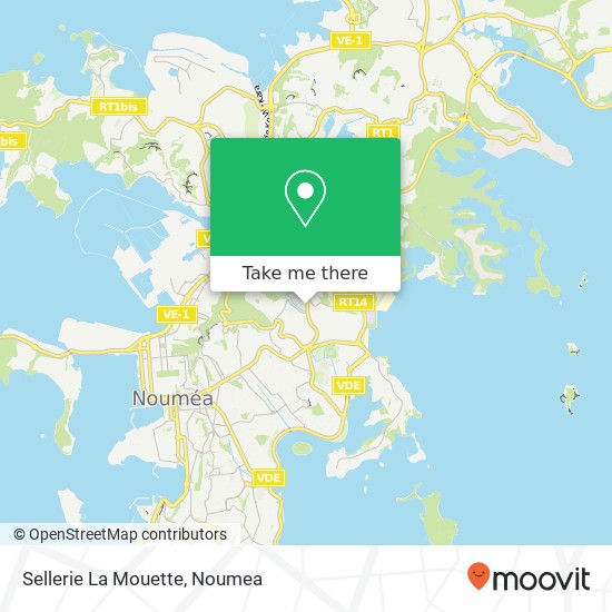 Sellerie La Mouette map