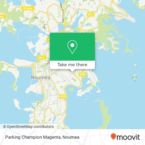 Parking Champion Magenta map