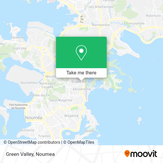 Green Valley map