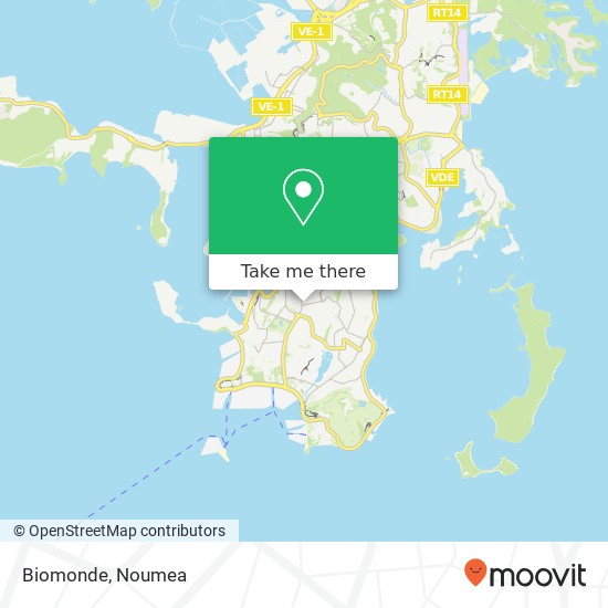 Biomonde map