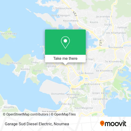 Garage Sud Diesel Electric map