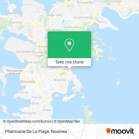 Pharmacie De La Plage map