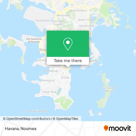 Havana map