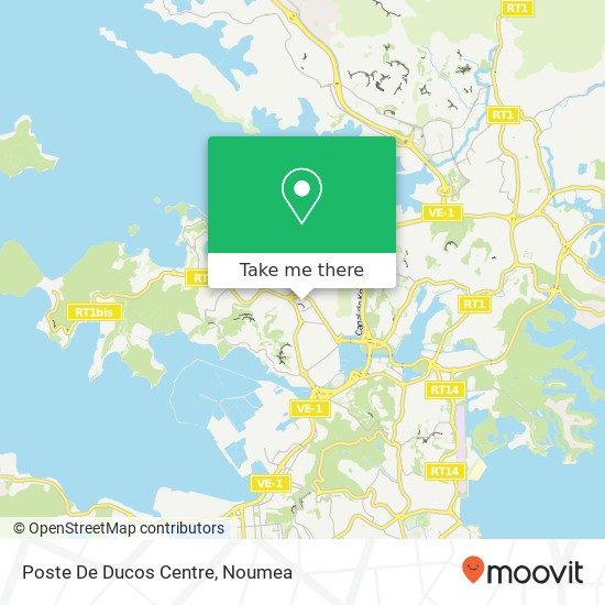 Poste De Ducos Centre map