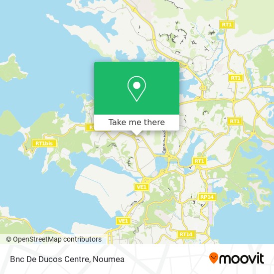 Bnc De Ducos Centre map