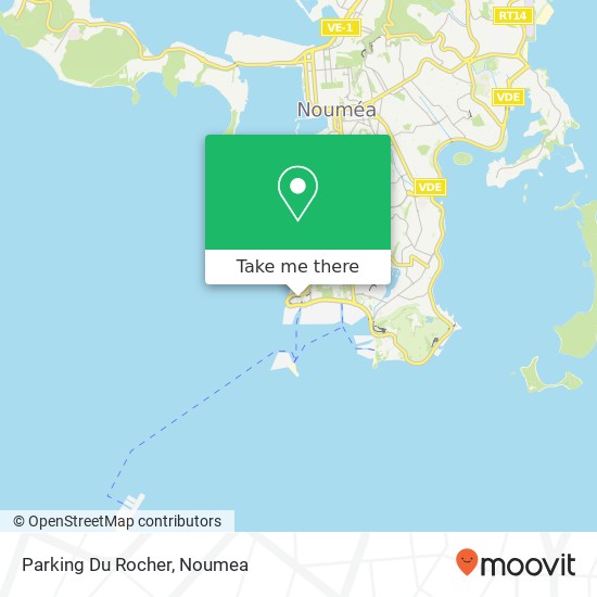 Parking Du Rocher map