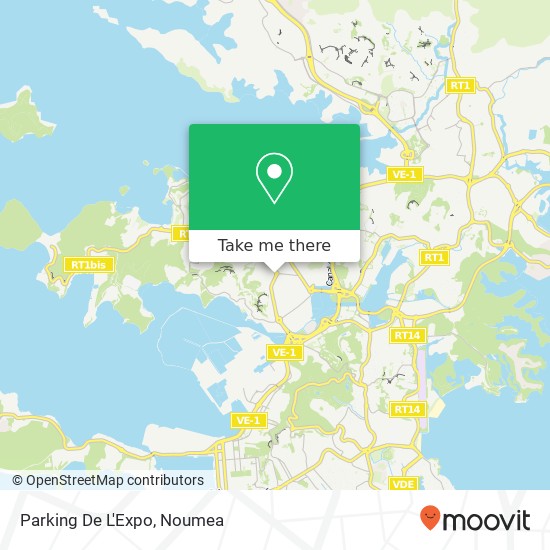 Parking De L'Expo map