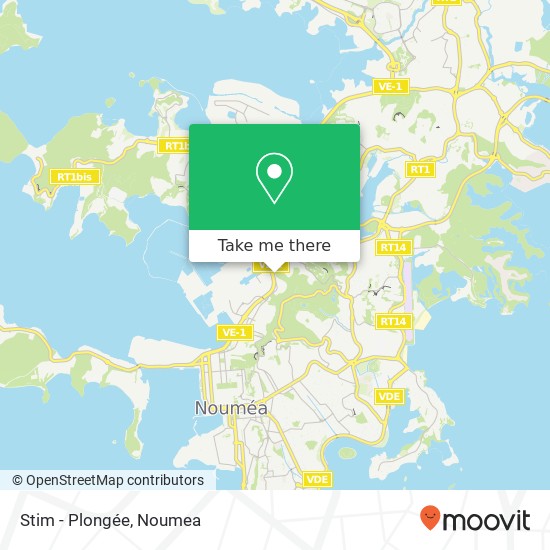 Stim - Plongée map